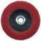 Weiler 4-1/2 Tiger Angled (Radial) Ceramic Flap Disc 60C 5/8-11 Nut 51316 - alternate 2